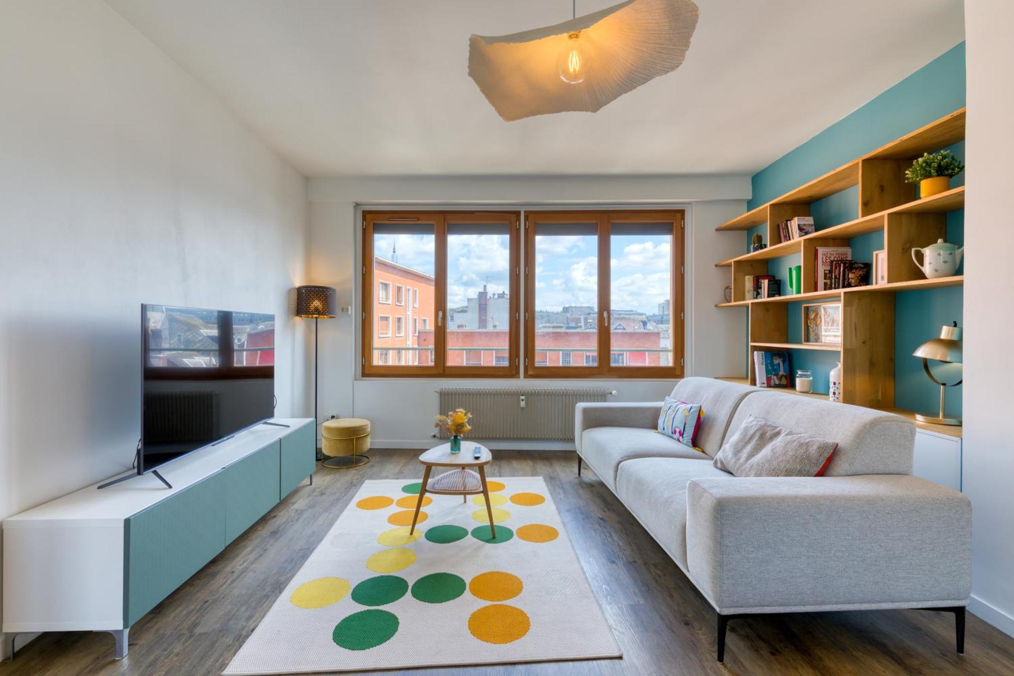 Juliette : *Logement Avec Balcon* Apartment Rouen Exterior photo